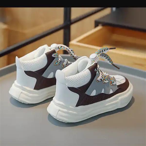 Grote foto high top white sneakerz maat 21 30 kindersneakers maat 21 kinderen en baby schoenen voor meisjes