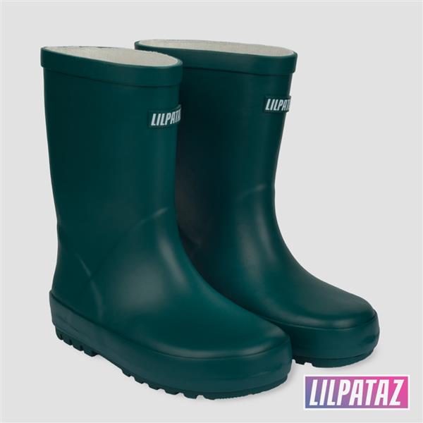 Grote foto rainbootz petrol green maat 21 27 kindersneakers maat 27 kinderen en baby schoenen voor meisjes