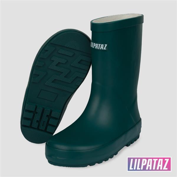 Grote foto rainbootz petrol green maat 21 27 kindersneakers maat 27 kinderen en baby schoenen voor meisjes