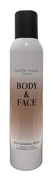 Grote foto santa maria body self tanning spray 200ml kleding dames sieraden