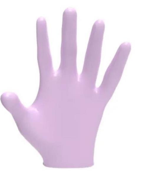 Grote foto l3vel3 nitrile handschoenen 100pcs pearl lavender 4 maten kleding dames sieraden