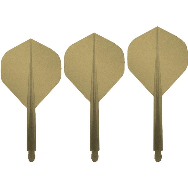 Grote foto condor axe metallic gold std. long sport en fitness darts