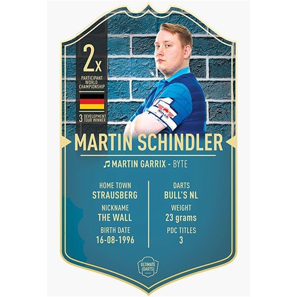 Grote foto ultimate card martin schindler 37x25 cm ultimate card martin schindler 37x25 cm sport en fitness darts