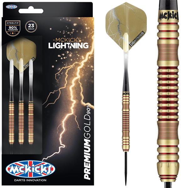 Grote foto mckicks premium gold 90 mckicks premium gold 90 25 gram sport en fitness darts