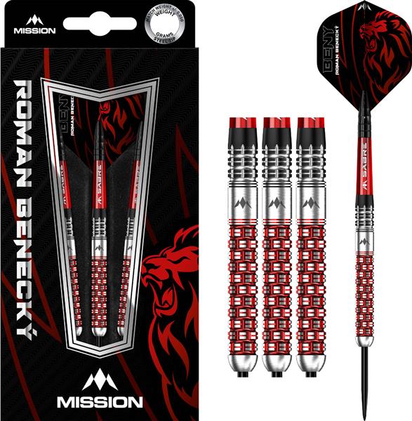 Grote foto mission roman beneck 90 mission roman benecky 90 24 gram sport en fitness darts