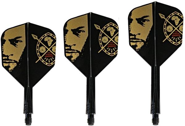 Grote foto condor axe devon petersen i3 black std.6 condor axe devon petersen i3 black std.6 long sport en fitness darts