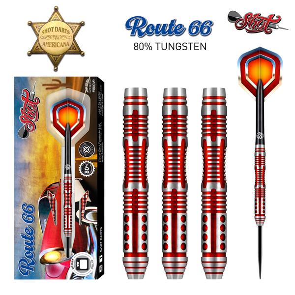 Grote foto shot americana route 66 80 shot americana route 66 80 25 gram sport en fitness darts