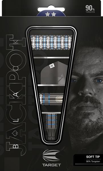 Grote foto softtip target adrian lewis black 90 18g softtip target adrian lewis black 90 18g sport en fitness darts
