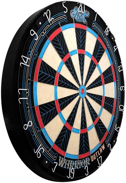 Grote foto shot warrior outlaw dartboard shot warrior outlaw dartboard sport en fitness darts