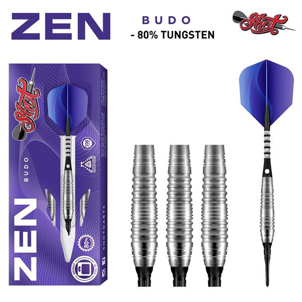 Grote foto softtip shot zen budo 80 st. zen budo 80 20 gram sport en fitness darts