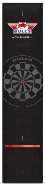 Grote foto bulls carpet dartmat black red 300x65 oche bulls carpet dartmat black red 300x65 oche sport en fitness darts