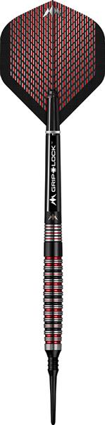 Grote foto softtip mission red dawn 90 m3 softtip mission red dawn 90 m3 sport en fitness darts