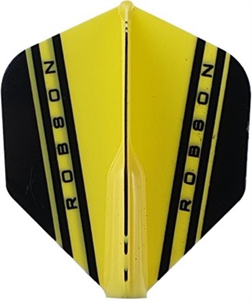 Grote foto robson plus flight std. v yellow robson plus flight std. v yellow sport en fitness darts