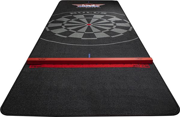 Grote foto bull carpet dartmat 300x95 cm black oche bull carpet dartmat 300x95 cm black oche sport en fitness darts