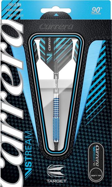 Grote foto softtip target carrera v stream v1 90 st. carrera v stream v1 90 20 gram sport en fitness darts