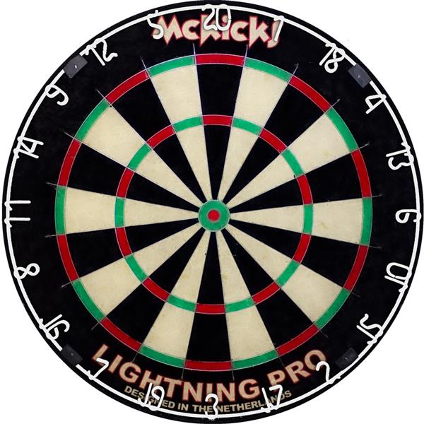 Grote foto mckicks lightning pro dartboard mckicks lightning pro dartboard sport en fitness darts