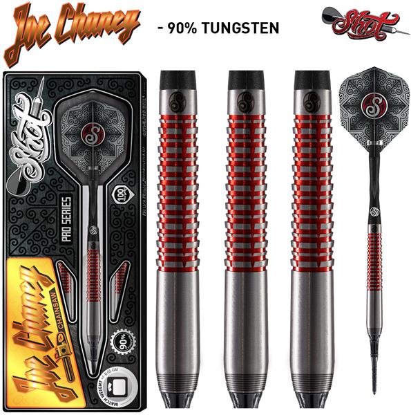 Grote foto softtip shot pro series joe chaney 90 18g softtip shot pro series joe chaney 90 18g sport en fitness darts