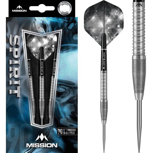 Grote foto mission spirit 90 m6 spirit 90 m6 23 gram sport en fitness darts