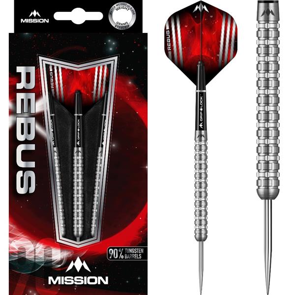 Grote foto mission rebus 90 m3 rebus 90 m3 25 gram sport en fitness darts