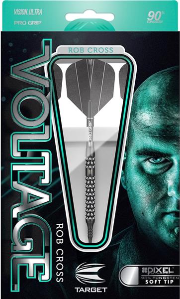 Grote foto softtip target rob cross voltage 90 black pixel softtip target rob cross voltage 90 black pixel sport en fitness darts