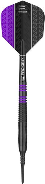 Grote foto softtip target vapor8 black purple 80 softtip target vapor8 black purple 80 sport en fitness darts