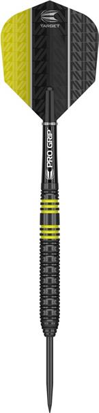 Grote foto target vapor8 black yellow 80 vapor8 black yellow 80 24 gram sport en fitness darts