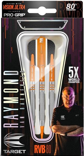 Grote foto softtip target raymond van barneveld rvb 80 st. raymond van barneveld rvb 80 18 gram sport en fitness darts