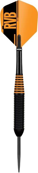 Grote foto target van barneveld rvb black brass van barneveld rvb black brass 24 gram sport en fitness darts