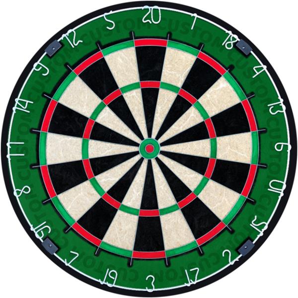 Grote foto customized dartboard with text customized dartboard with text sport en fitness darts