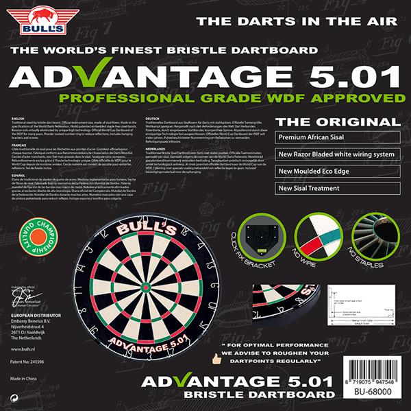 Grote foto bull advantage 501 bull advantage 501 sport en fitness darts