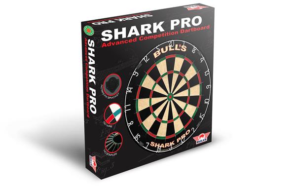 Grote foto bull shark pro dartboard bull shark pro dartboard sport en fitness darts