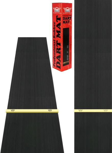 Grote foto bull rubber dart mat oche 300x60 cm bull rubber dart mat oche 300x60 cm sport en fitness darts