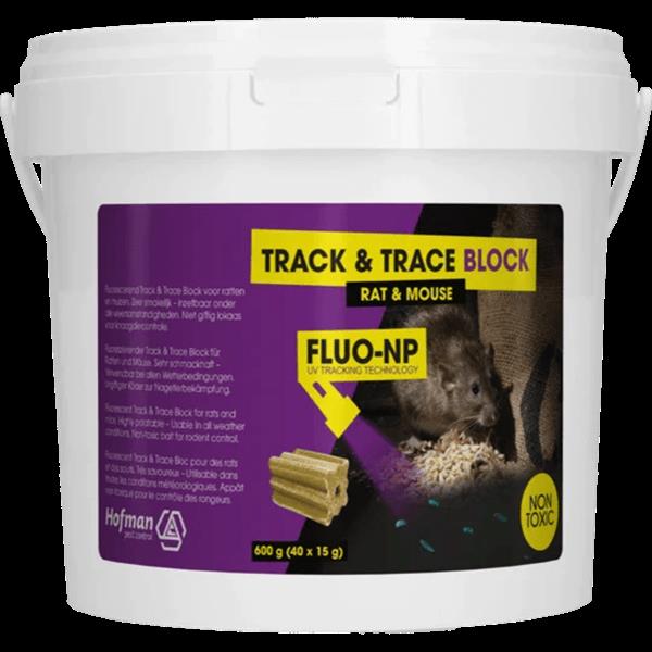 Grote foto track trace block fluo np 320x15g dieren en toebehoren overige