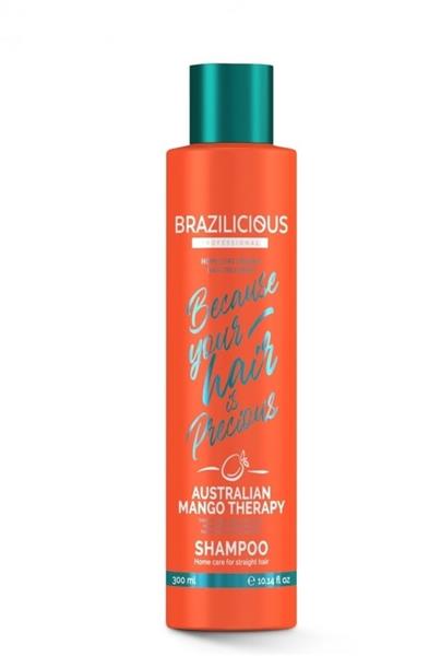 Grote foto brazilicious australian mango therapy shampoo 250ml kleding dames sieraden