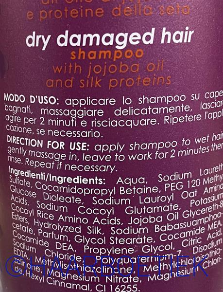 Grote foto gemina beta carotene shampoo beschadigd haar 300ml kleding dames sieraden