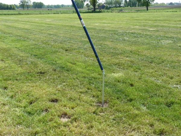 Grote foto draaiend grondanker t.b.v. 7 meter en 8 5 masten dieren en toebehoren overige