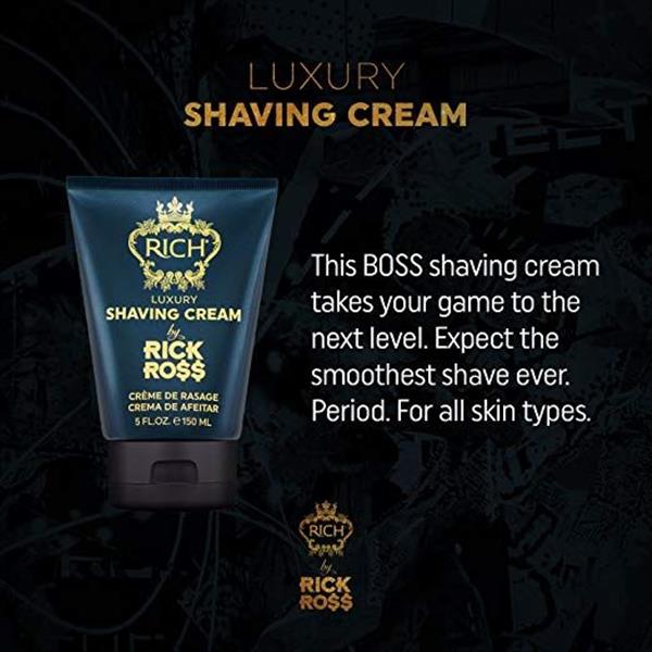 Grote foto rick ross shaving cream 150 ml beauty en gezondheid gezichtsverzorging