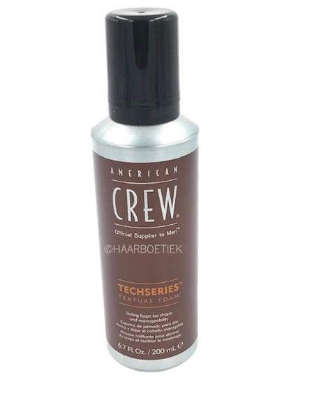 Grote foto american crew techseries texture foam 200ml kleding dames sieraden