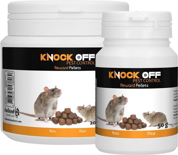 Grote foto knock off traktatie pellets voor muizen ratten dieren en toebehoren overige