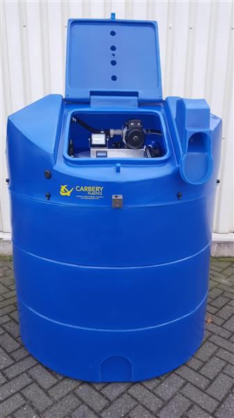 Grote foto tank voor adblue met pompkast 1350 liter standaard doe het zelf en verbouw compressors