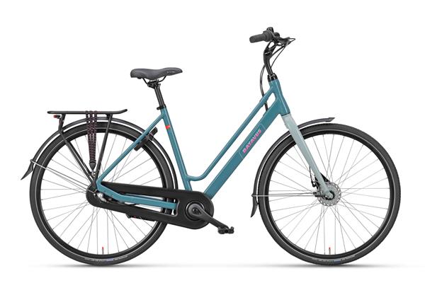 Grote foto batavus fonk damesfiets 3v dark turquoise fietsen en brommers damesfietsen