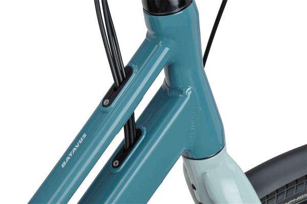 Grote foto batavus fonk damesfiets 3v dark turquoise fietsen en brommers damesfietsen