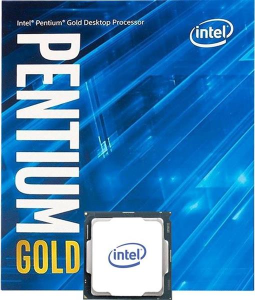 Grote foto intel pentium g6600 cpu computers en software geheugens