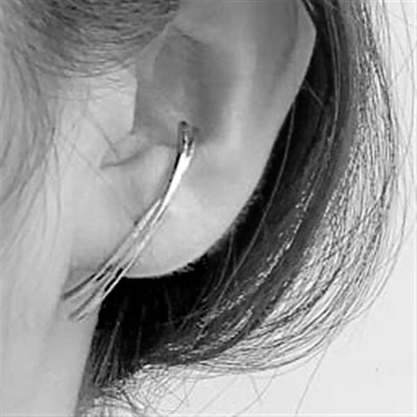 Grote foto 925 zilveren suspender oorstekers rhodium sieraden tassen en uiterlijk oorbellen