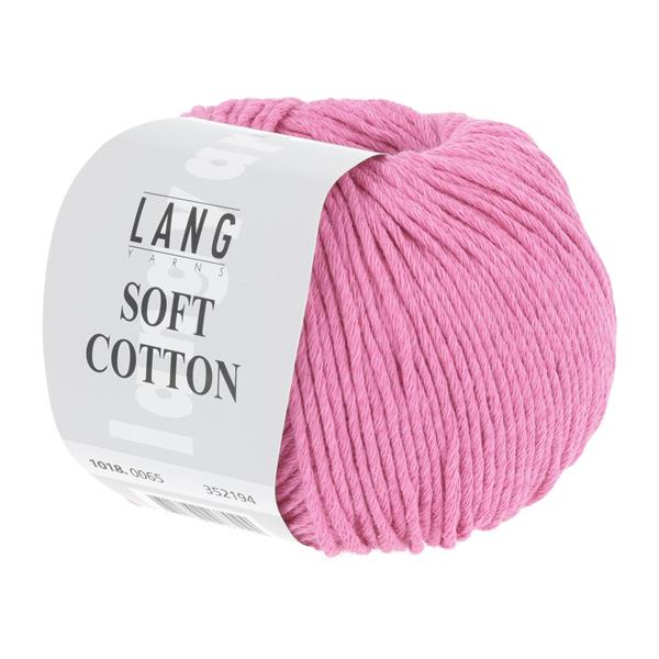 Grote foto lang yarns soft cotton 0065 roze verzamelen overige verzamelingen