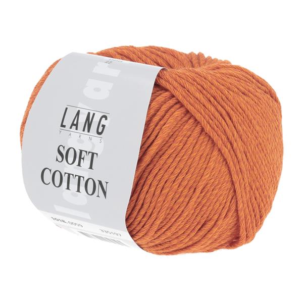 Grote foto lang yarns soft cotton 0059 oranje verzamelen overige verzamelingen