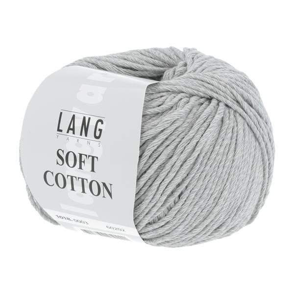 Grote foto lang yarns soft cotton 0003 lichtgrijs verzamelen overige verzamelingen