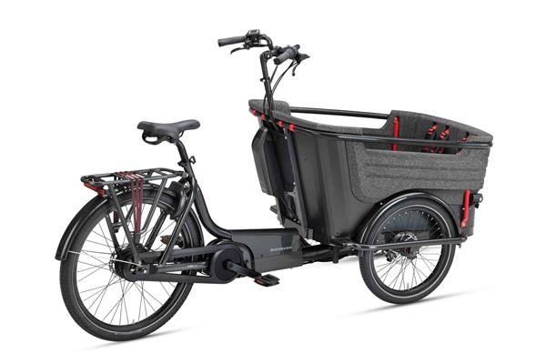 Grote foto batavus fier 3 elektrische bakfiets zwart enviolo fietsen en brommers bakfietsen