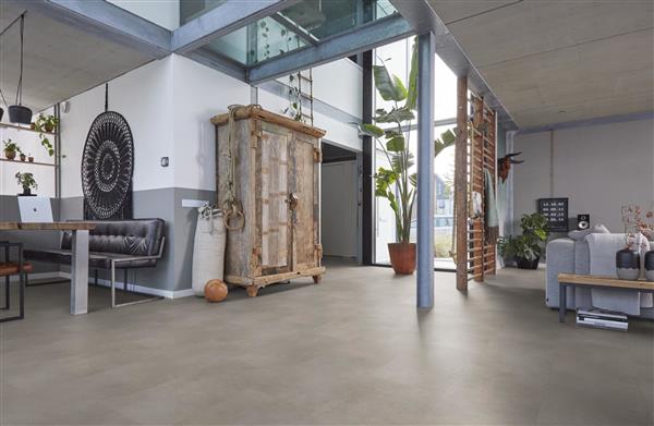 Grote foto floorlife southwark light grey plak pvc doe het zelf en verbouw tegels