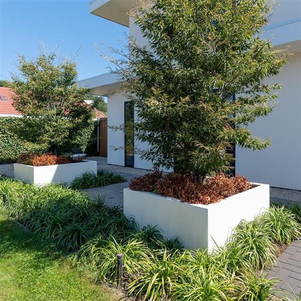 Grote foto polyester flox l25.1 plantenbak 150x40x40 cm. tuin en terras bloembakken